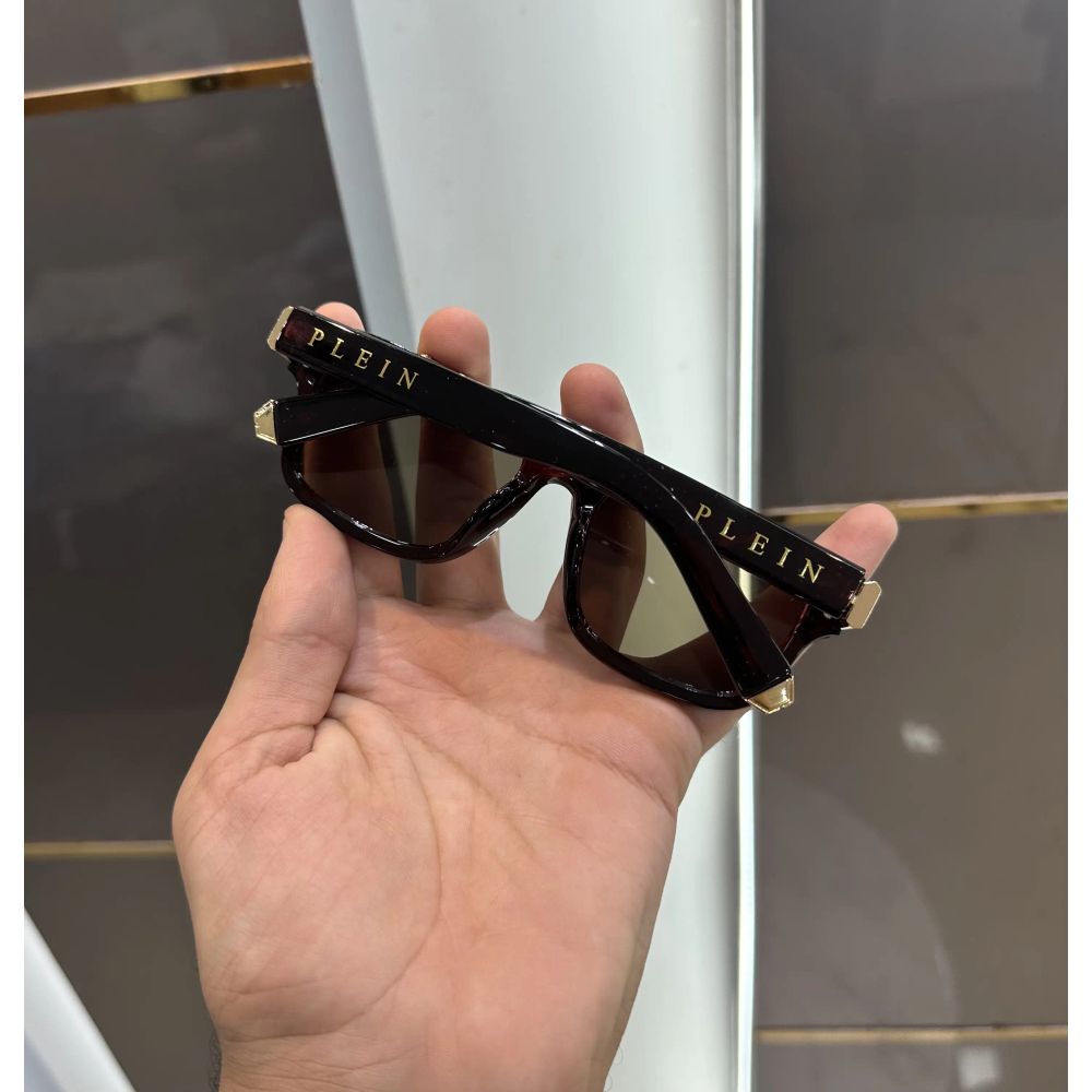 Philipp Plein Gold Brown Premium Shades 201