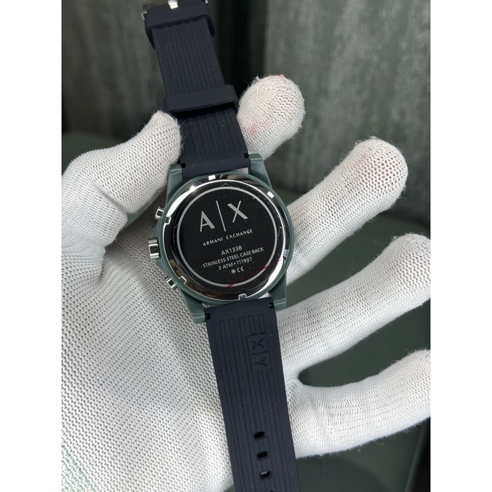 Arman i Exchange Green Black Premium Chronograph Watch