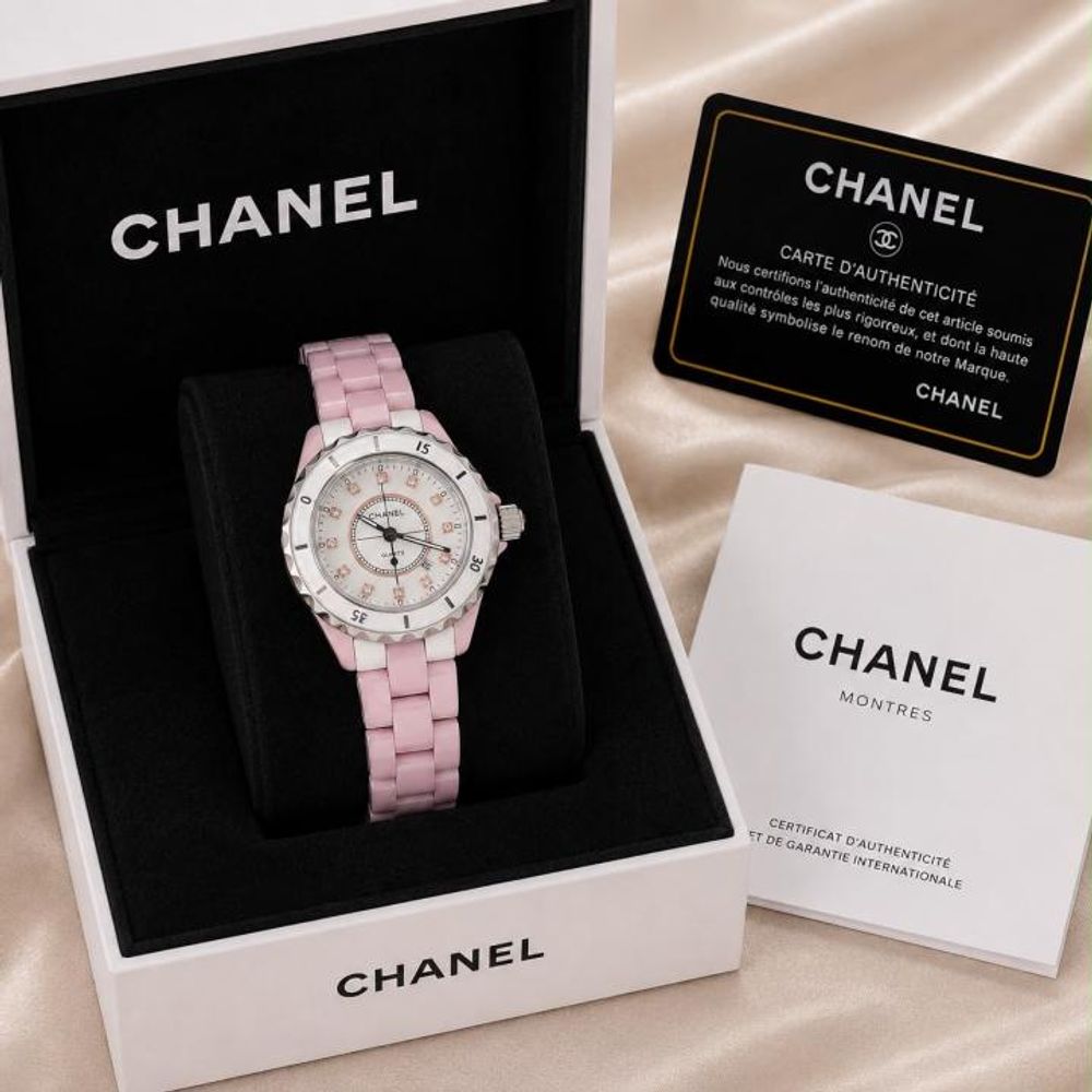 CHENNEL  CERAMIC LADY HEAVY DIAMOND  1103