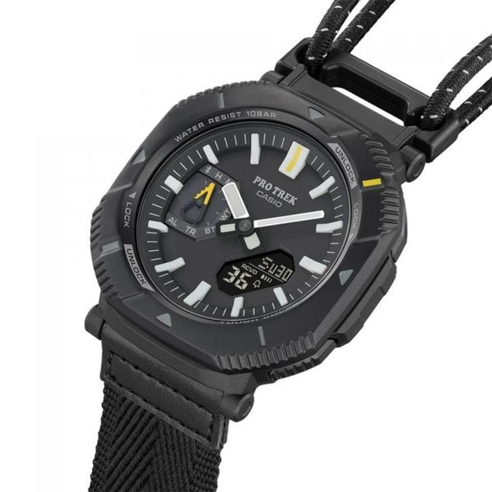 Casio Pro Trek PRJ-B001B-2 black white yellow