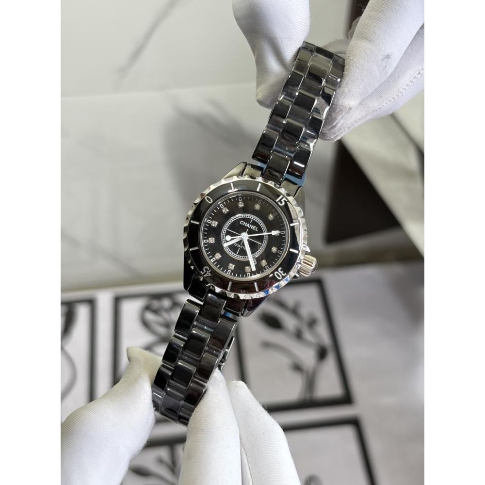 CHENNEL CERAMIC LADY HEAVY BLACK DIAMOND 1106