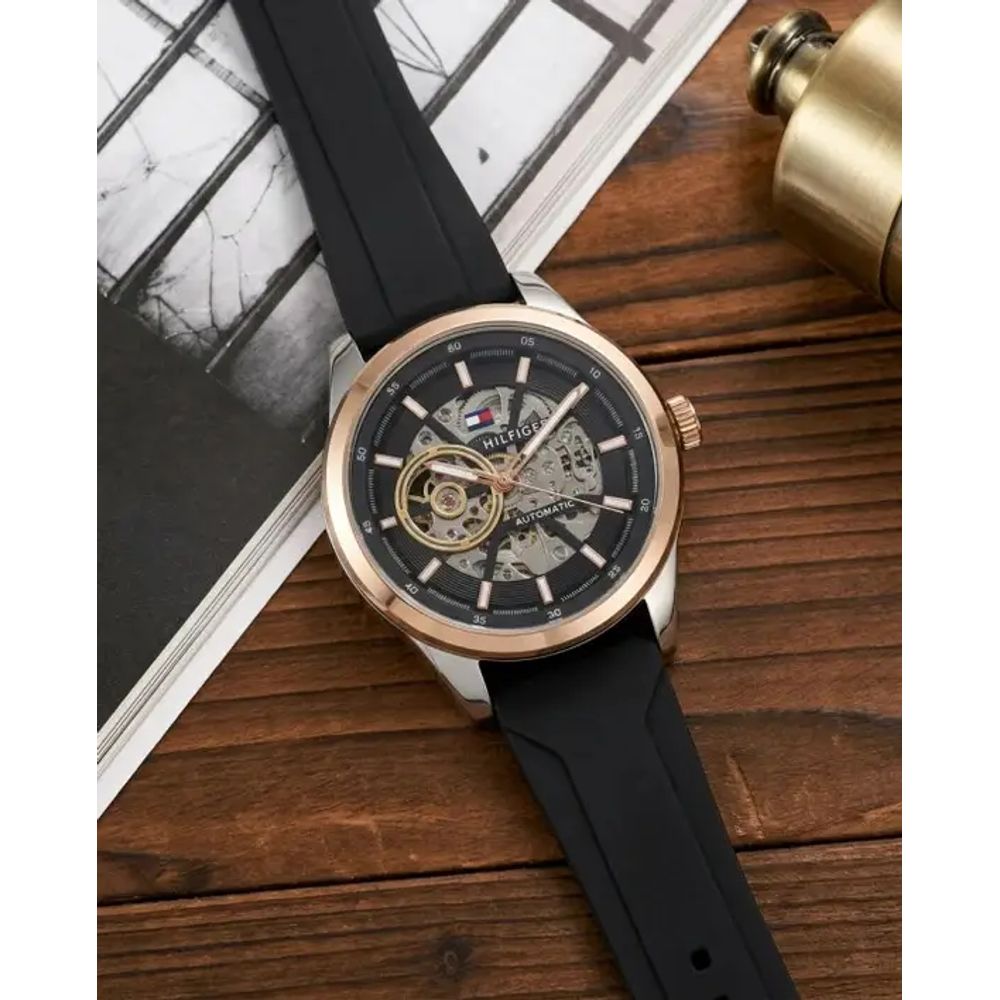 Tommy Hilfiger Automatic Silicon belt