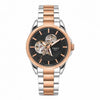 TisotMen Features Automatic Two Tone Black Dial