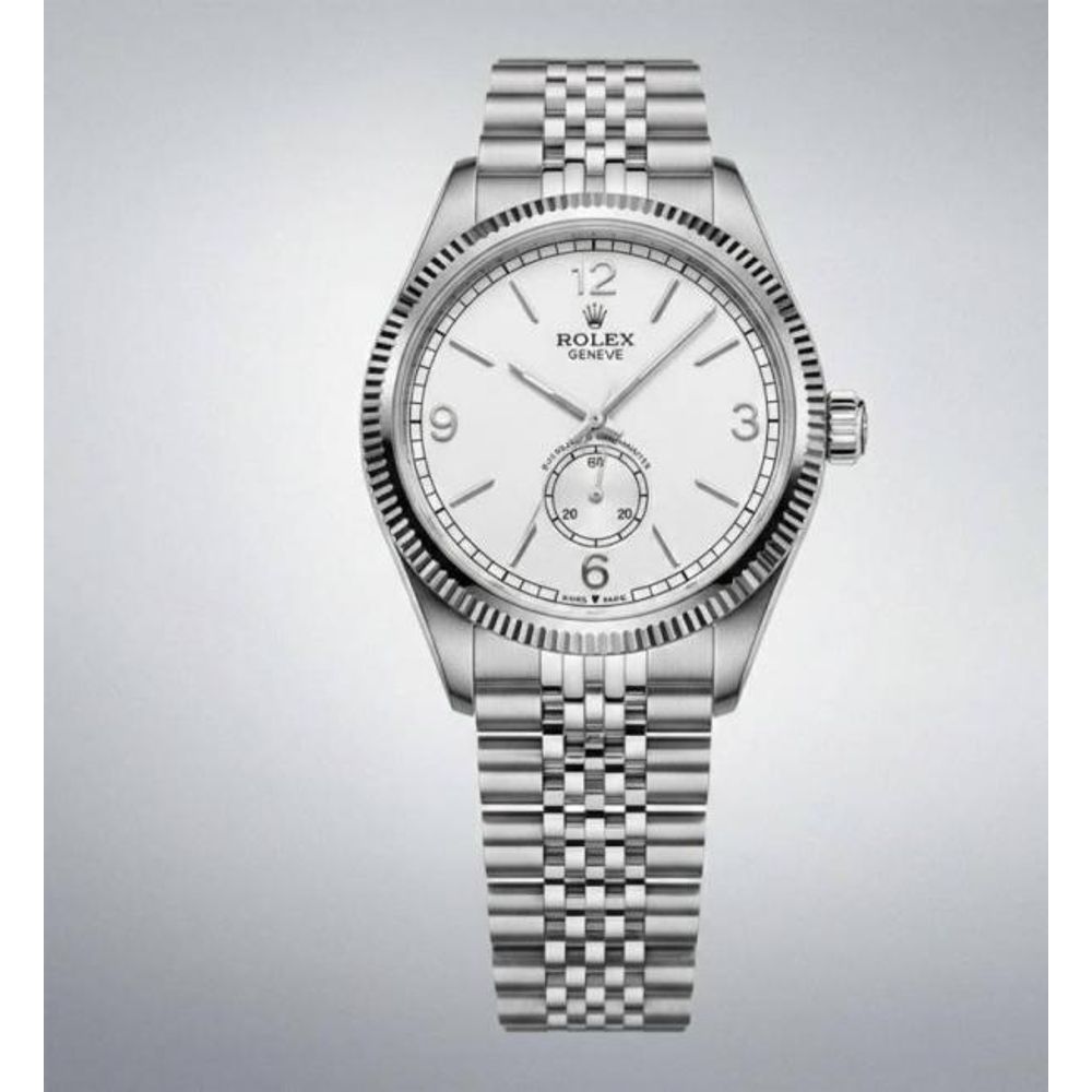Rollex Perpetual 1908 Automatic silver white