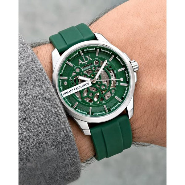 Arrwa%ni Exchange Hampton Automatic Watch AX2416 green