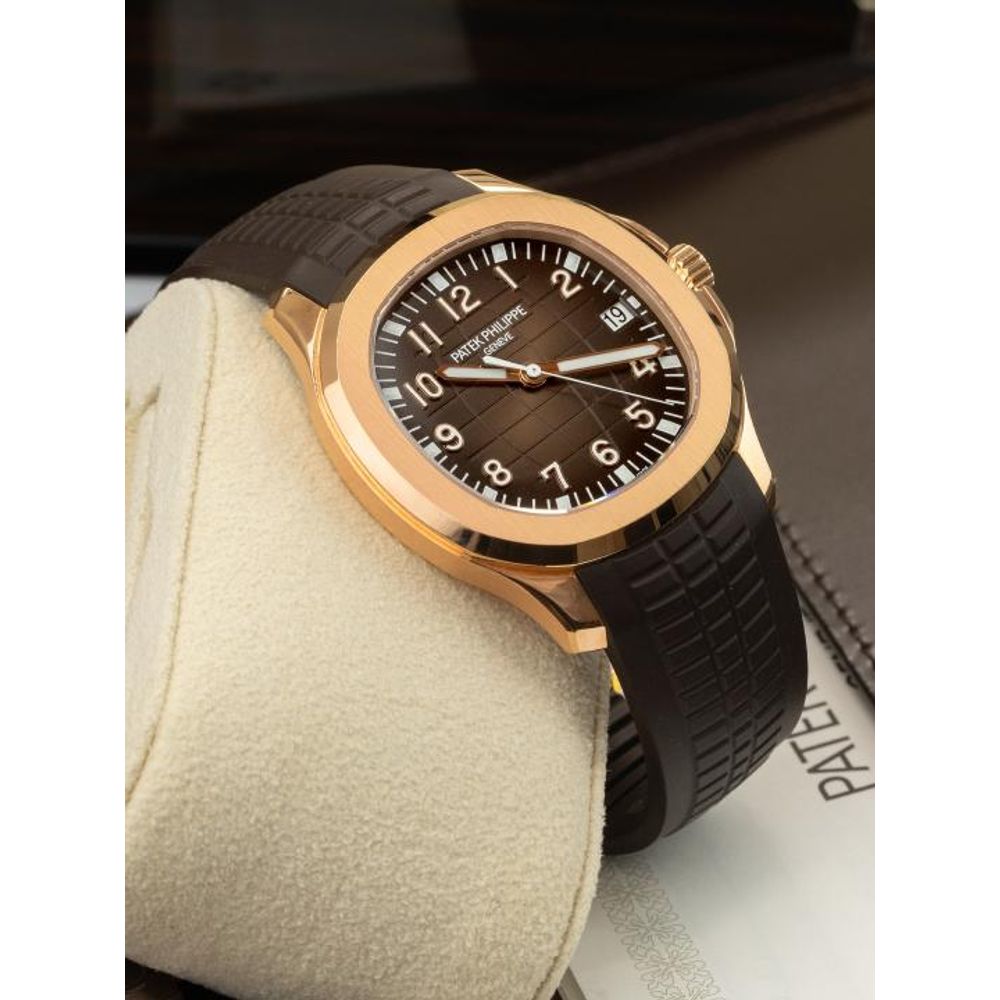 Pate_ek Philippe Aquanaut 5167R-001 Bettry brown copper brown
