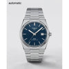 Tissoo_t 1853 Prx Automatic Top Quality  silver dark blue