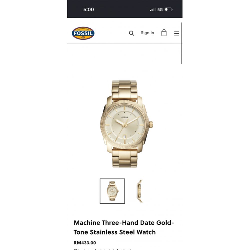 Fossi FS5264 Mens Quartz watch