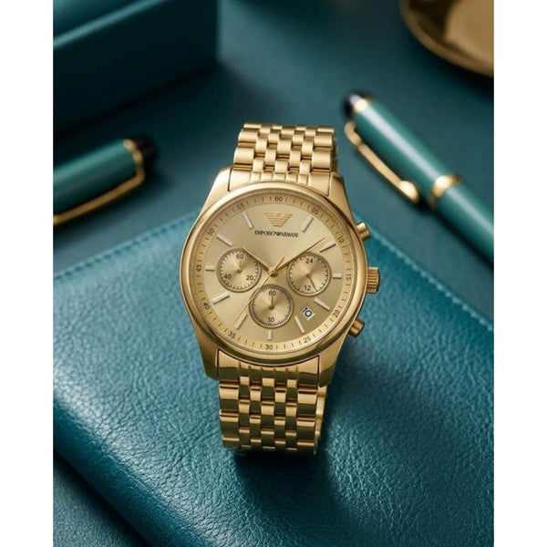 Emporio Armaan_i AR11581 Chronograph Full Gold