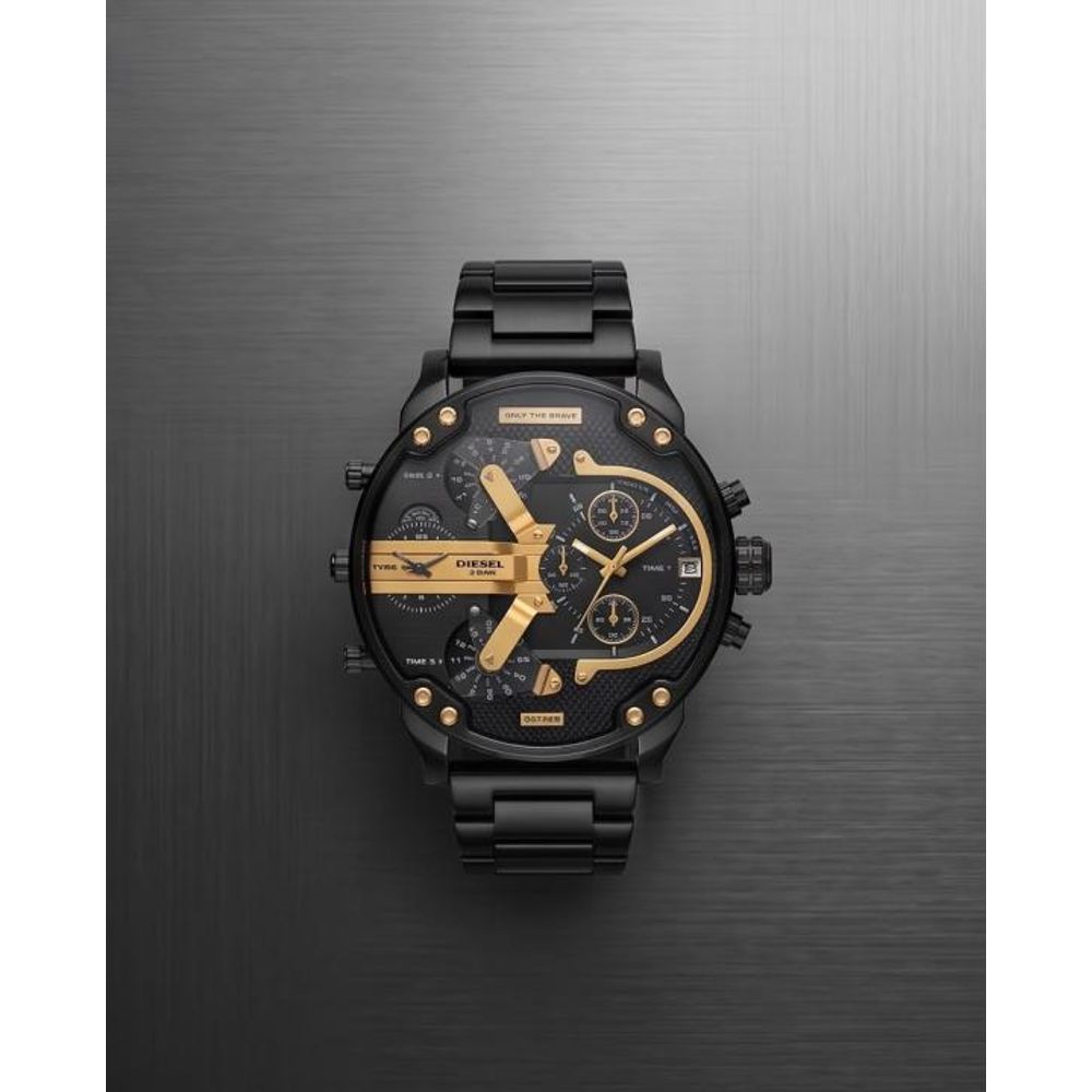 Diesal Mr. Daddy 2.0 Chronograph Watch Japan watch heavy quality