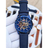 Tommy Hilfigar Automatic Leather Belt Full Blue AT143