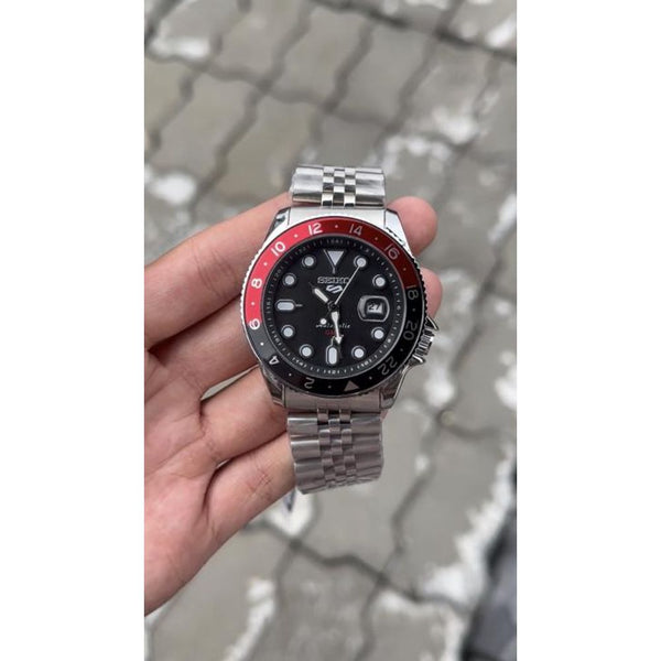 Seiko GMT Sport Back Open