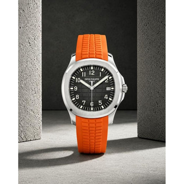 Pate_ek Philippe Aquanaut 5167R-001 Bettry orange silver Black