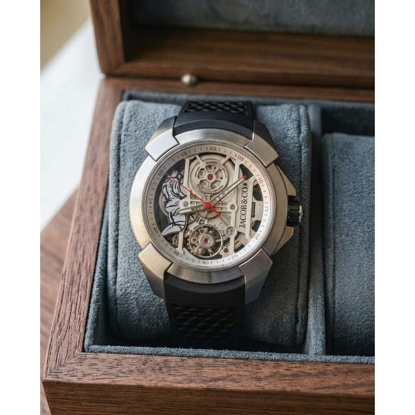 Jacob & Co. Epic x CR7 - Flight To Cristiano Ronauldo Black-Silver-White