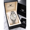 EMPORIO ArrWa%! WOMEN SILVER WHITE  AT347