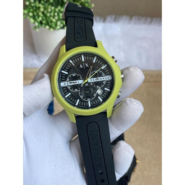 ArrWa%! Exchage AX2436 Chronograph Neon AT525