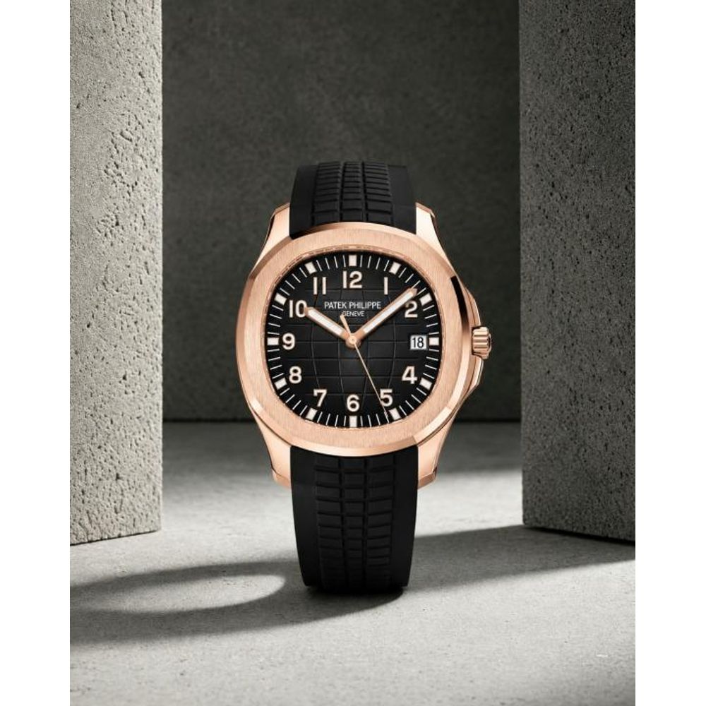 Pate_ek Philippe Aquanaut 5167R-001 Bettry black copper black