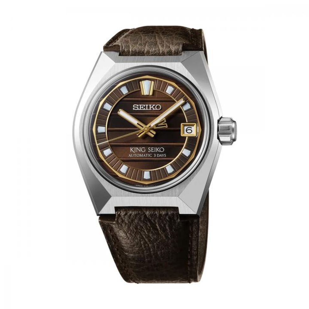 SEIK O KING VANAC LEATHER MENS 408