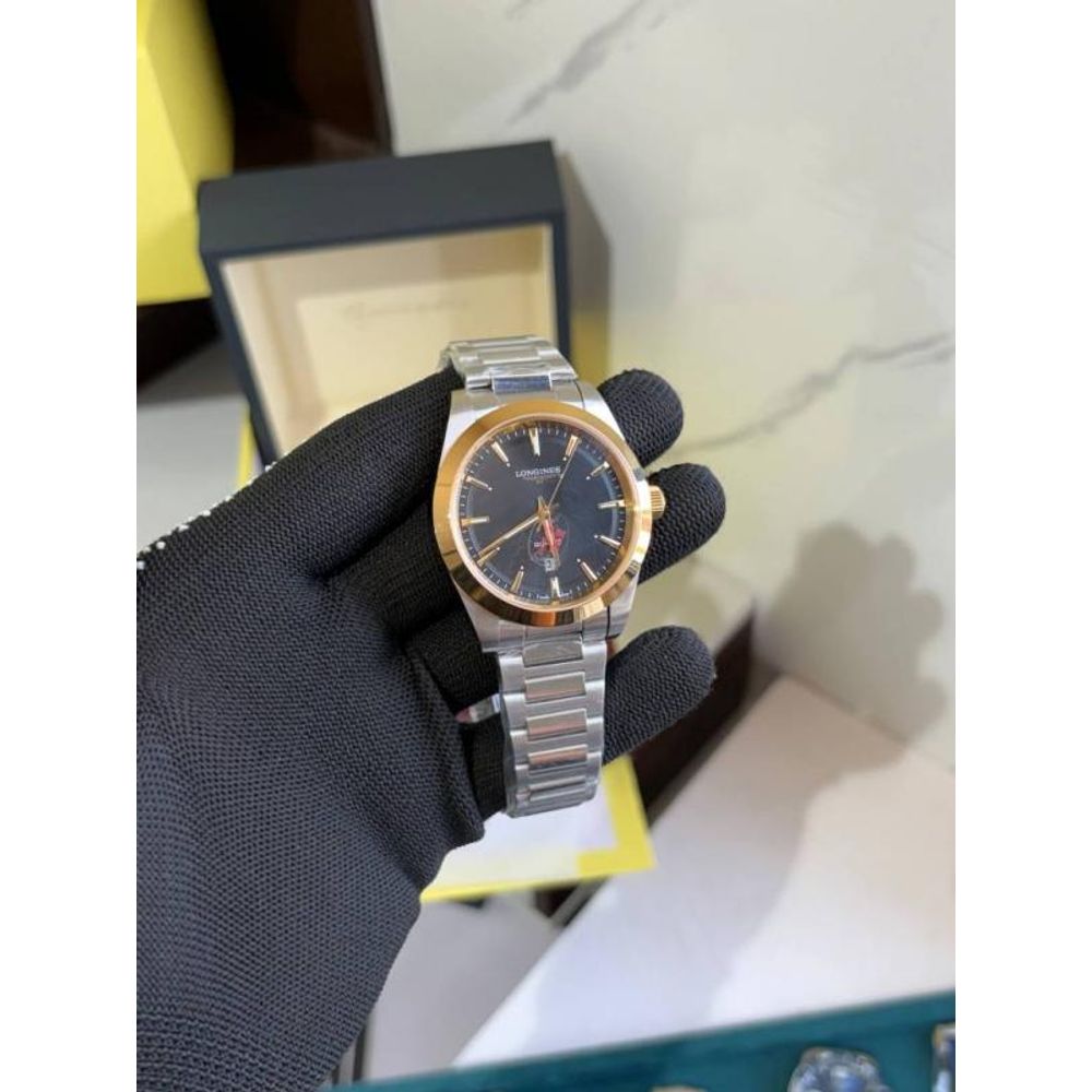 LONGINEZ CONQUEST QUARTZ ANALOG WATCH HVY 9