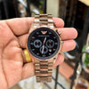 Emporio Armaani Metal Chronograph (All Working)