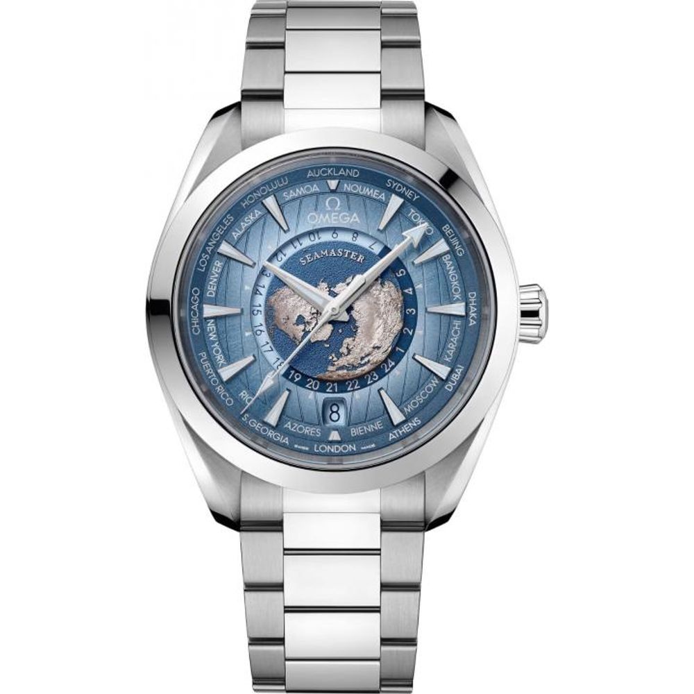 Omeg_ga Seamaster Aqua Terra GMT Worldtimer