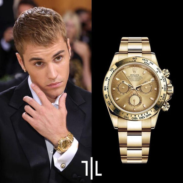 Rolee_x Oyster Perpetual Daytona Chosmograph Gold-Gold