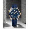 Omegg_a Seamaster Diver 300M Automatic Blue-Gold-Blue