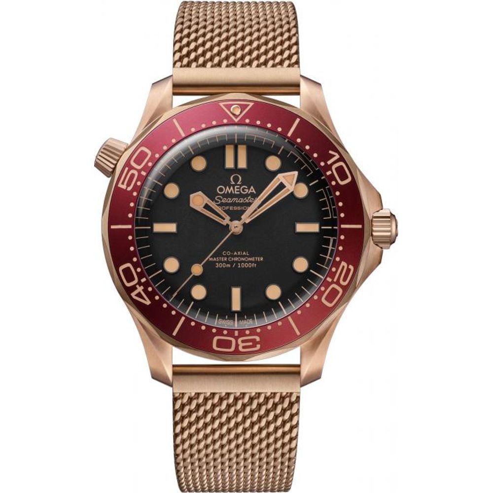 Omegg_a Seamaster Diver 300M Automatic copper