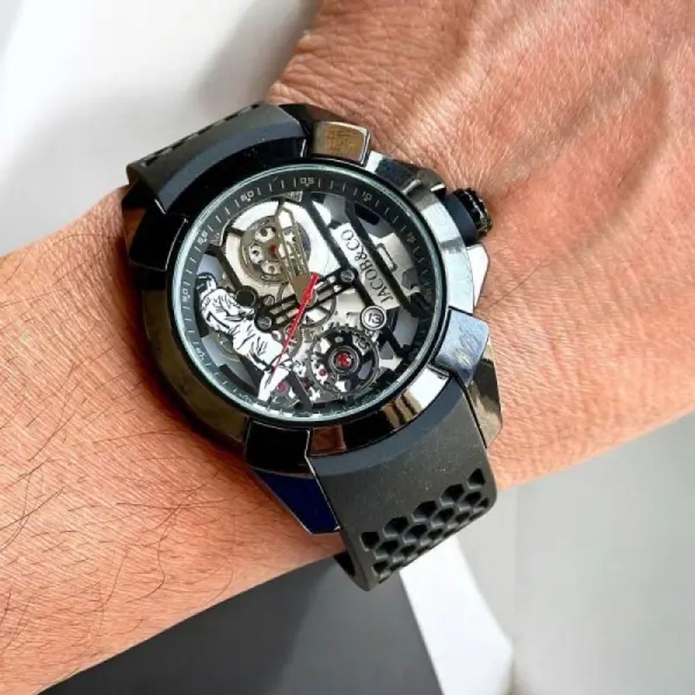 Jacob&Co Watch For Mens Full Black