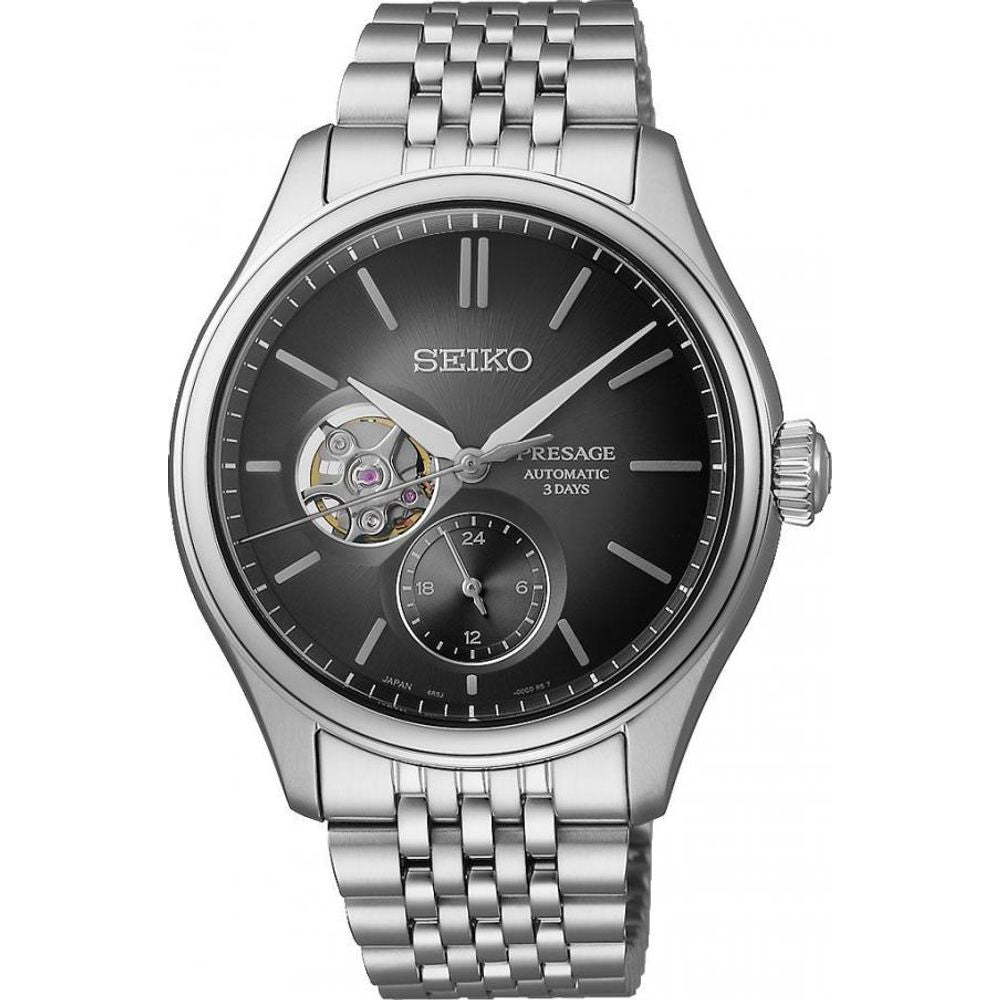 Seiko presage SPB471 Automatic silver Black