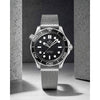 Omegg_a Seamaster Diver 300 Automatic silver Black white niddle