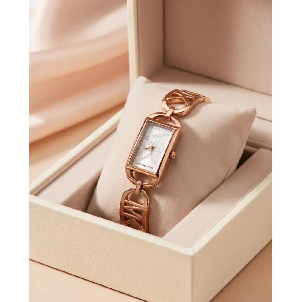 Michael_l Kors Empire Copper-White