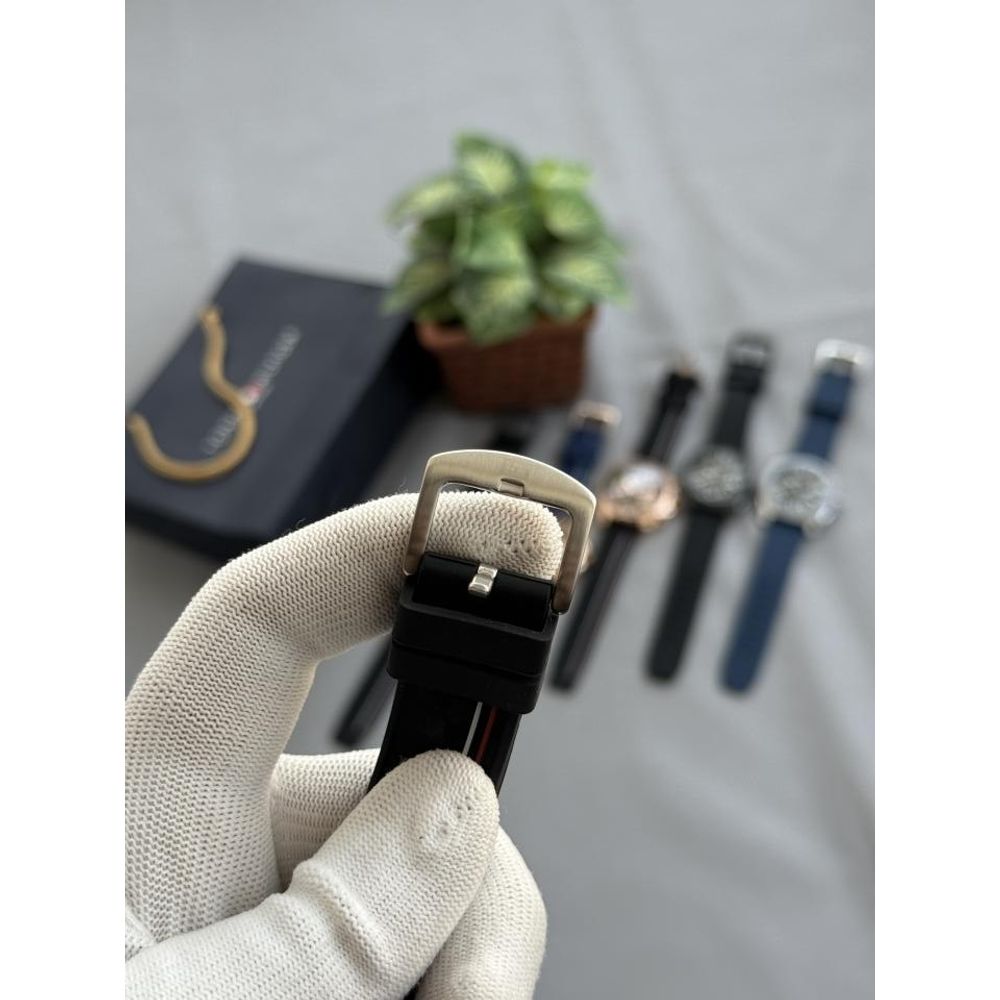 Tommy Decker All Chronograph Working Blue