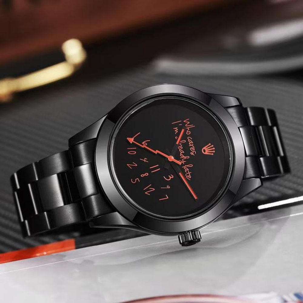 Rollex Milgauss Who Cares I am already Late