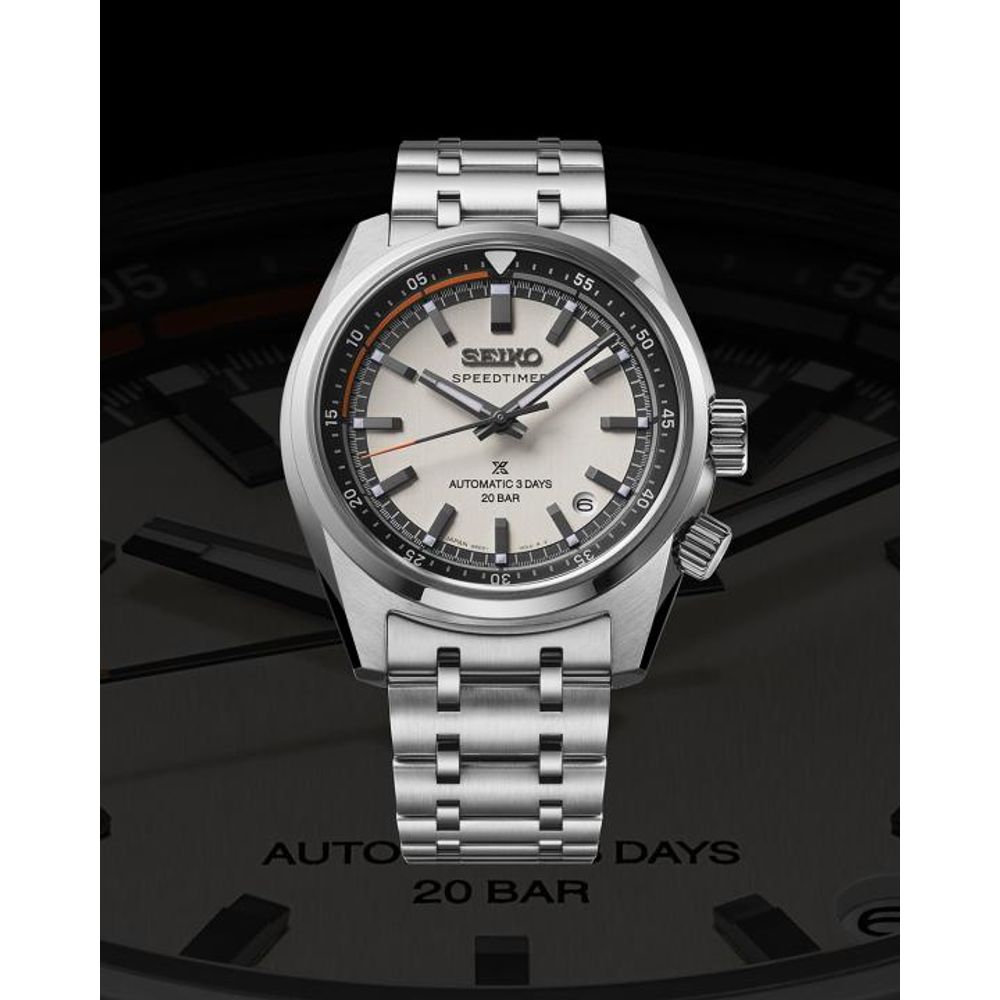 Seiko Prospex Speedtimer Con Temporizador  Silver-Grey