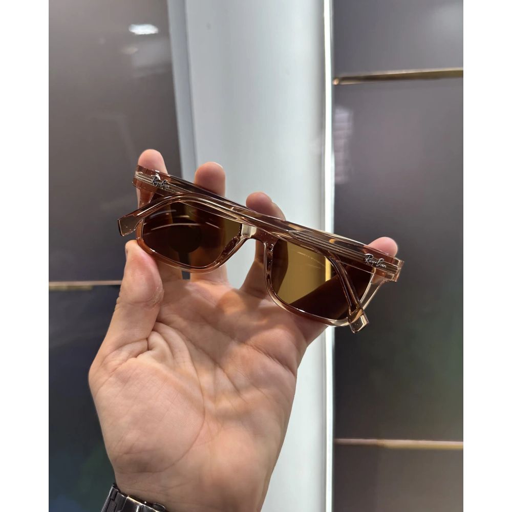 RayBan All Brown Premium Shades 7701