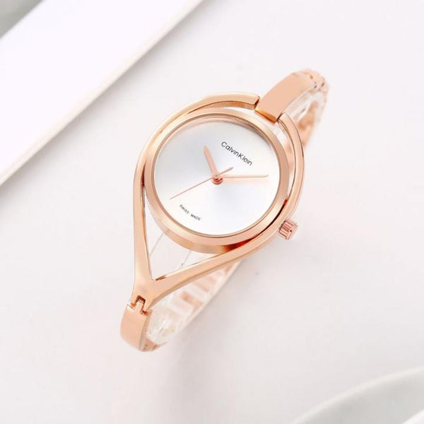 Calvin Kline_CK_Rose Gold White Dial