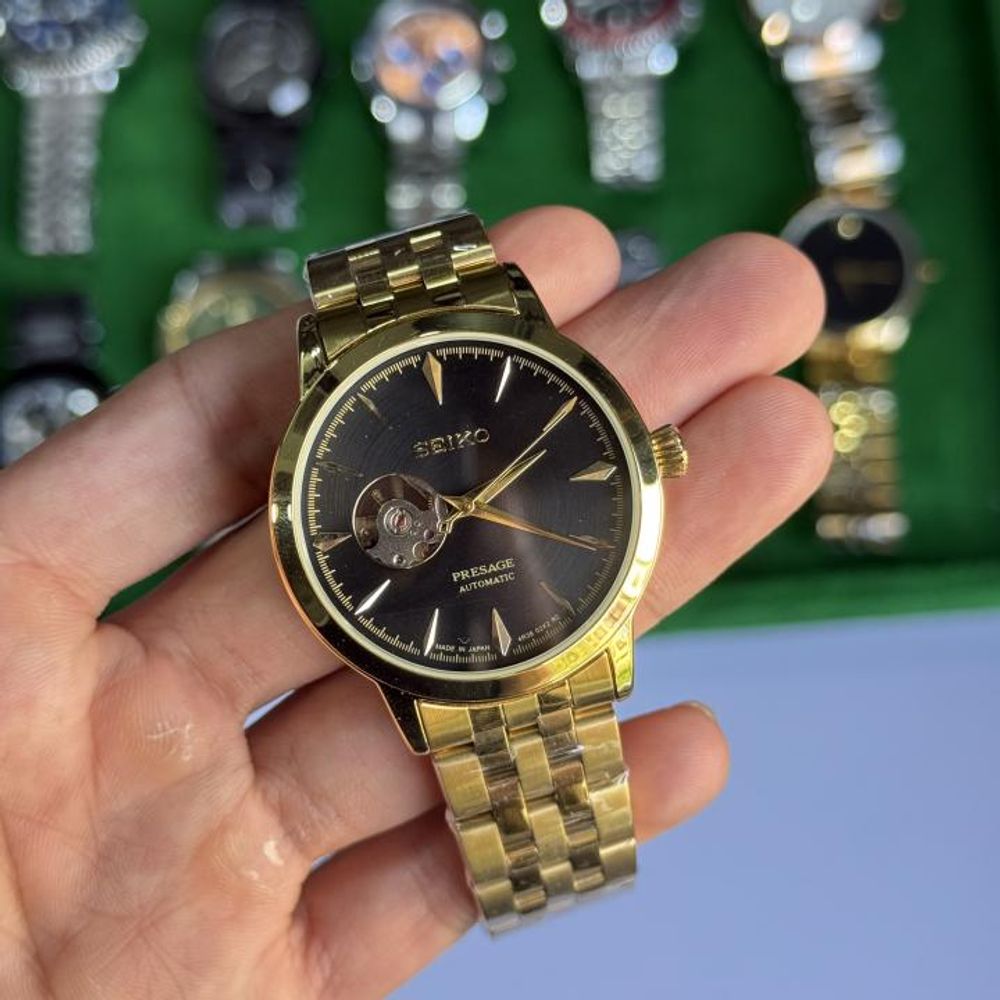 Seik o Presage Automatic ( Open back ) AAA