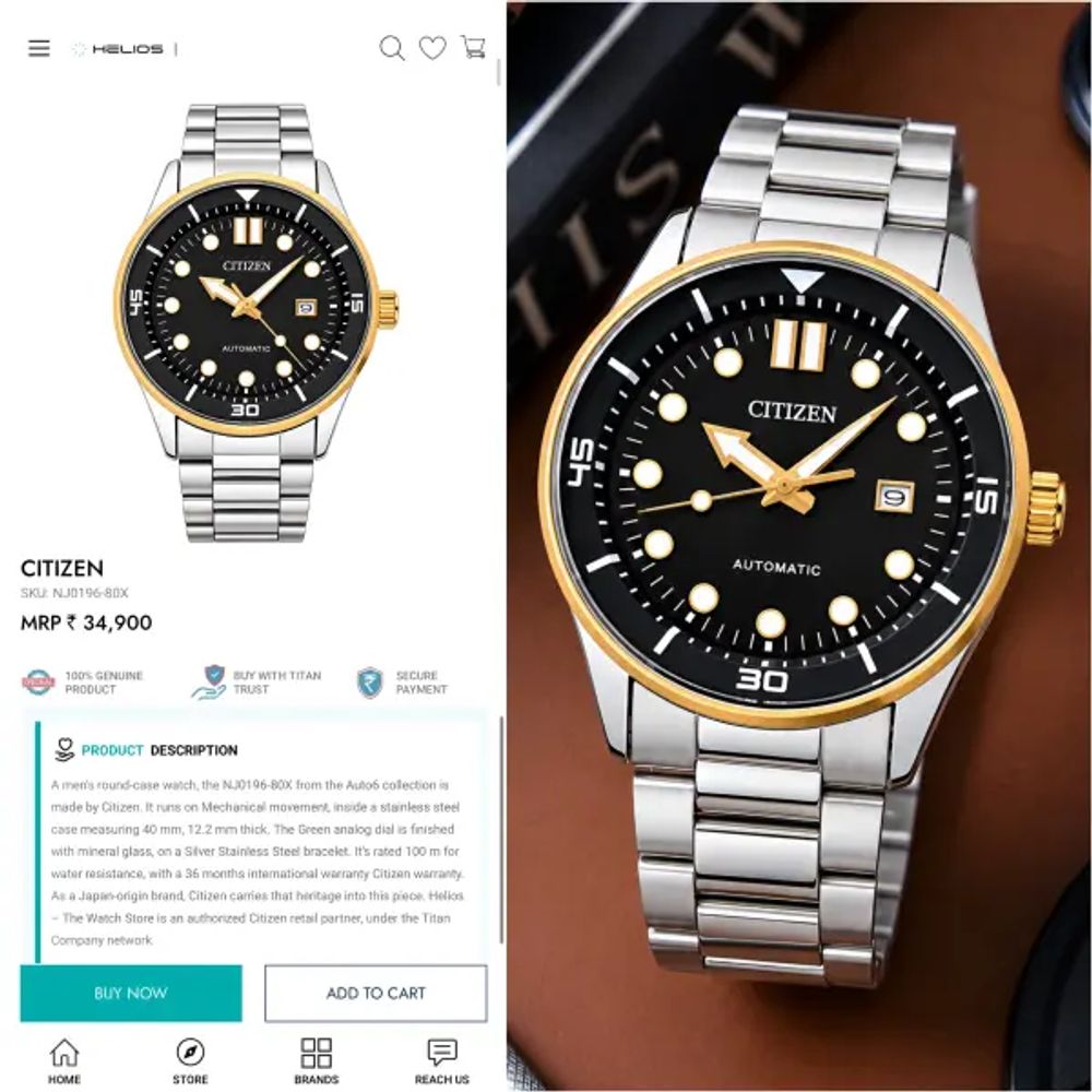 Citizen NJ0196-80X