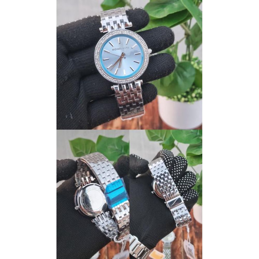 Micheal Kors Darci Silver Tiffany AT434