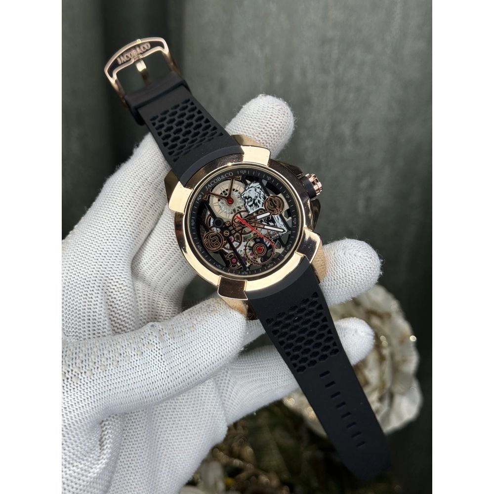 Jacob&Co Sher E Punjab Copper Black Premium Watch