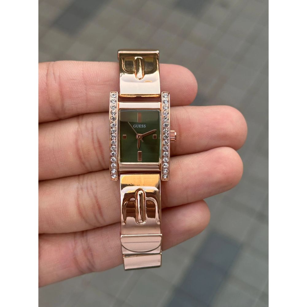 Gues_s Rectangular Rose Green Women's