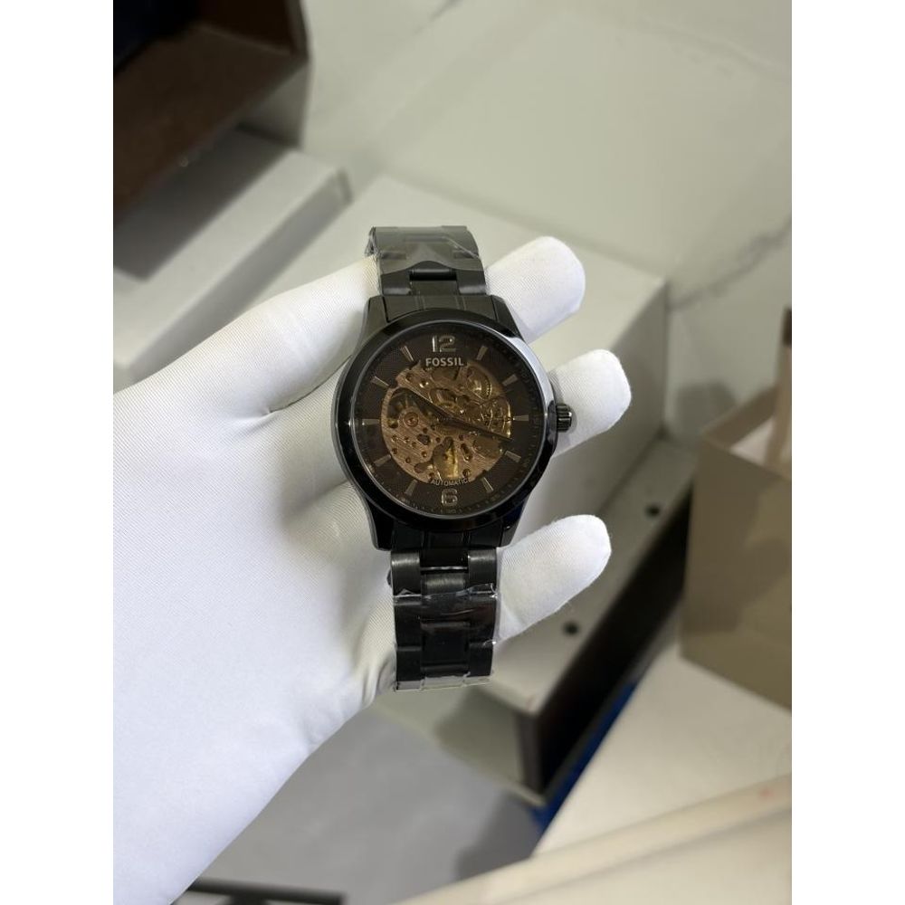 fossiil skeleton automatic heavy quality black rose 780