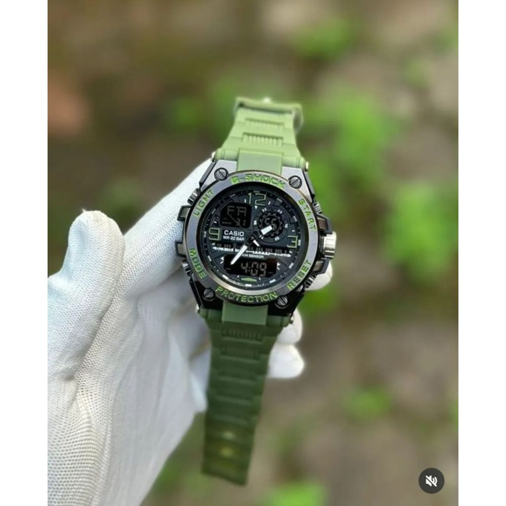 G SHOCK MENSWACH GREEN COLOUR