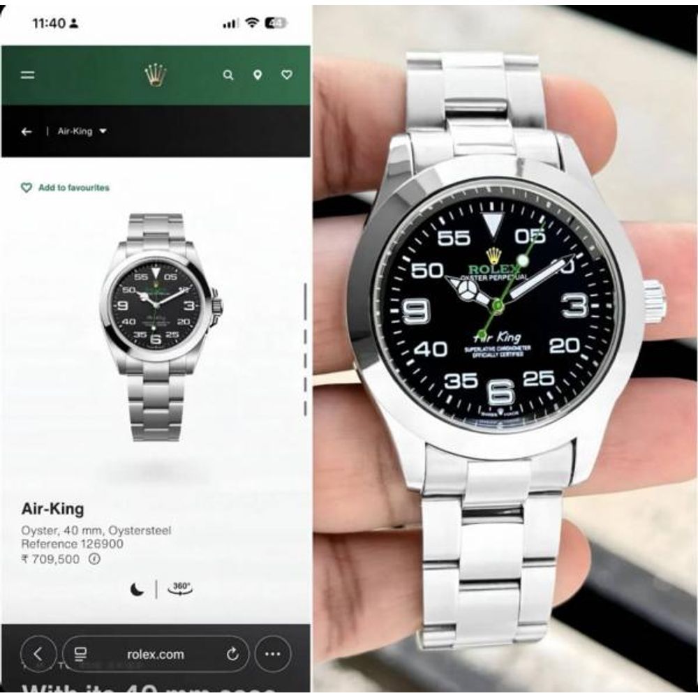 Role Oyster Air King Quartz