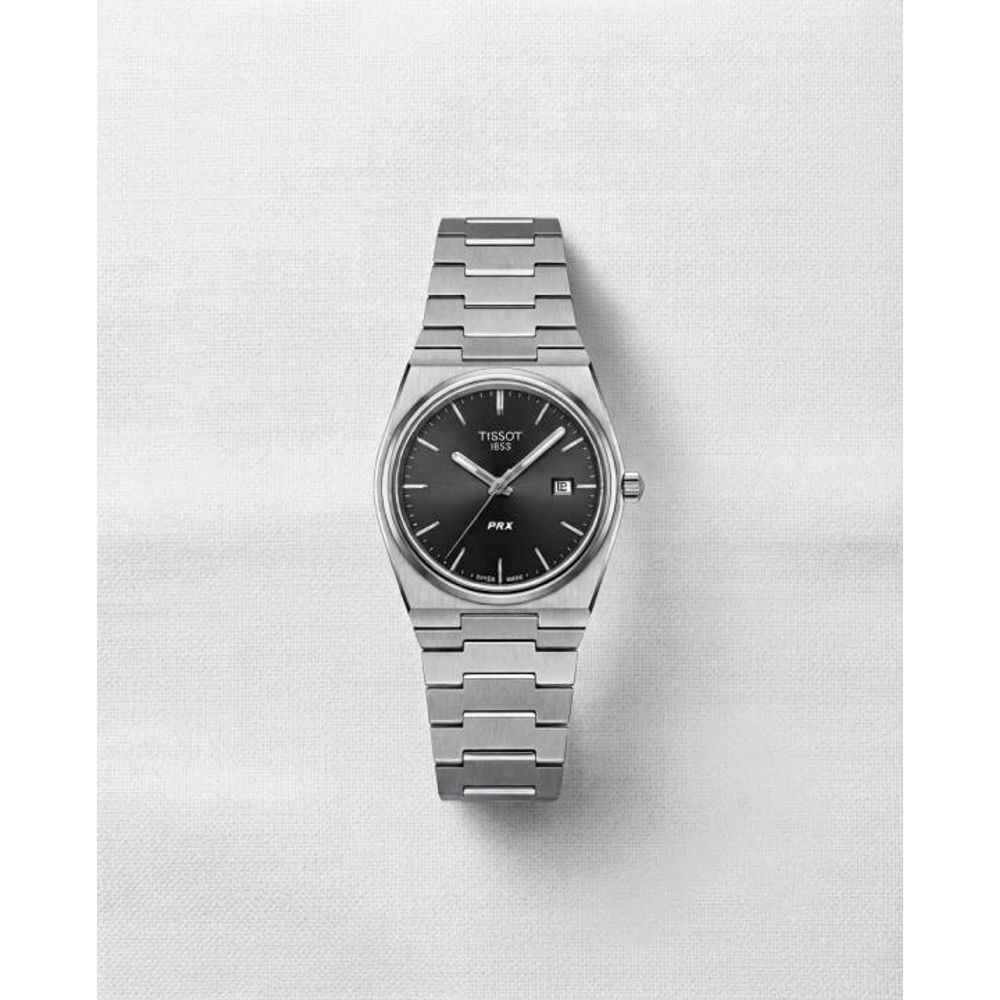 Tissoo_t 1853 PRX Silver Black Dial