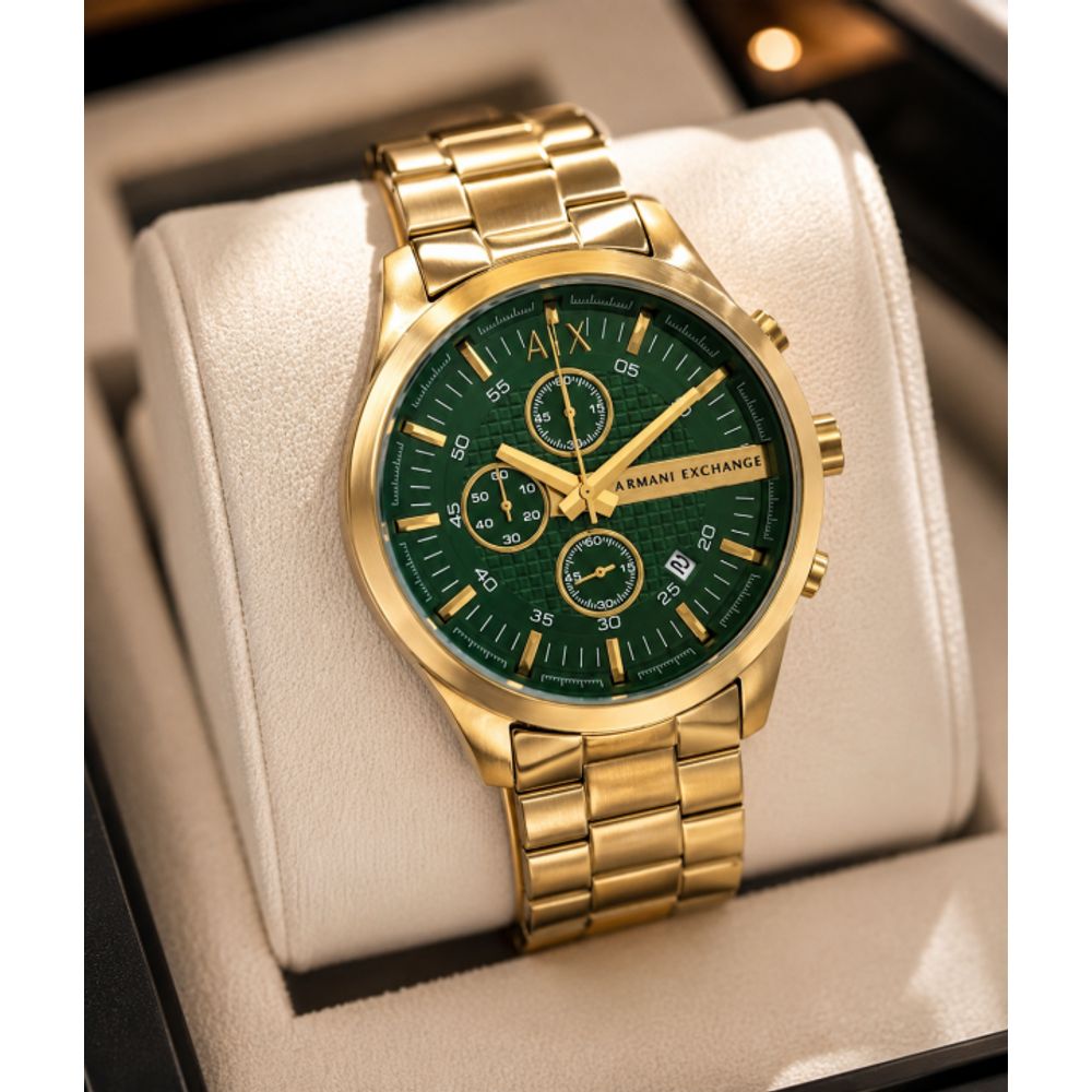 ARMA I EXCHANGE HAMPTON GUNMETAL CHRONOGRAPH WATCH 538