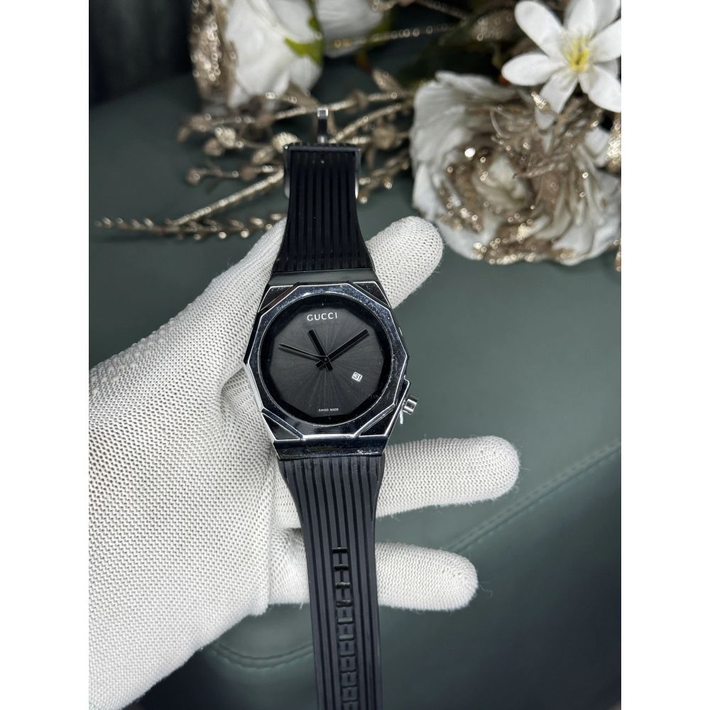 Gucc i All Black Premium Quartz Watch