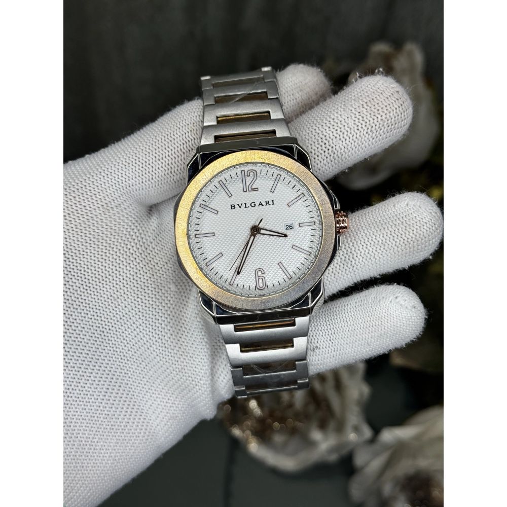 Bvlgari Octo Roma Dual White Premium Watch