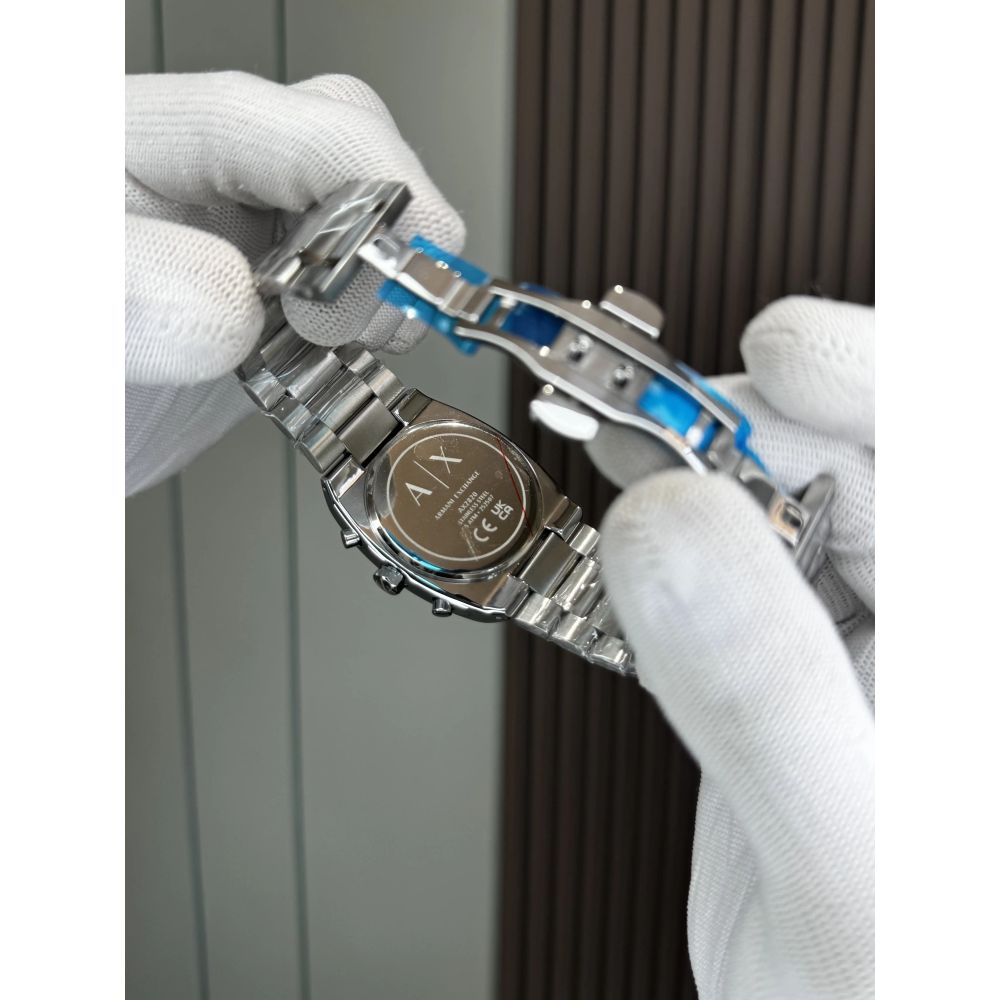 Arman i Exchange Oliver Silver Black Metal Premium Watch